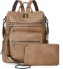 Two-tone camel brown