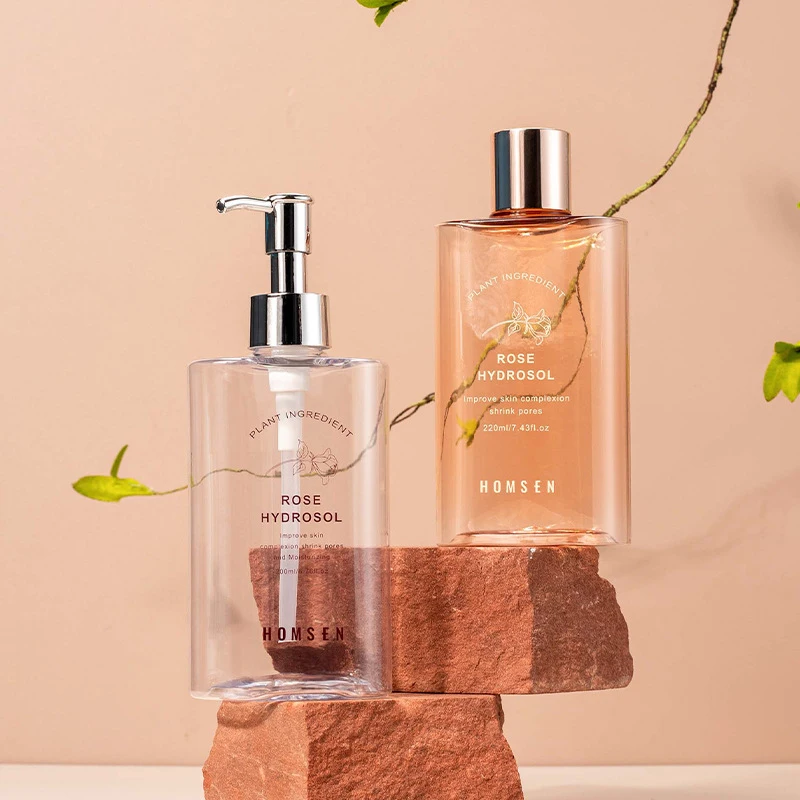 Factory New Design Luxury Plastic Empty Shower Gel Shampoo Bottle With