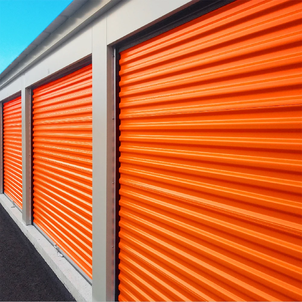 Self Storage Warehouse Manual Steel Panel Roll up Shutter Doors