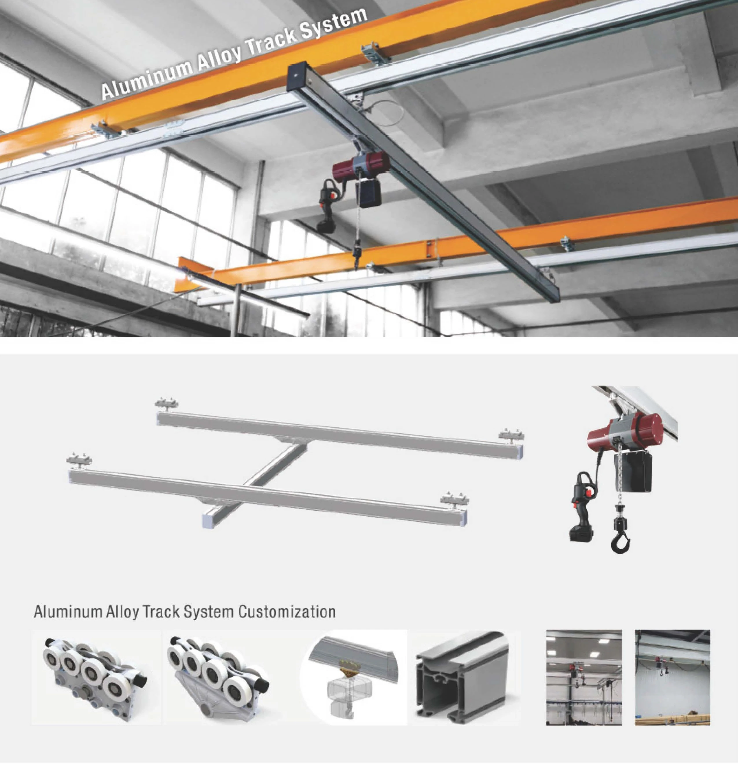 Kawasaki New Design Electric Chain Hoist 18v/36v Apollo Lifting