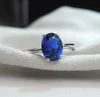 Blue corundum