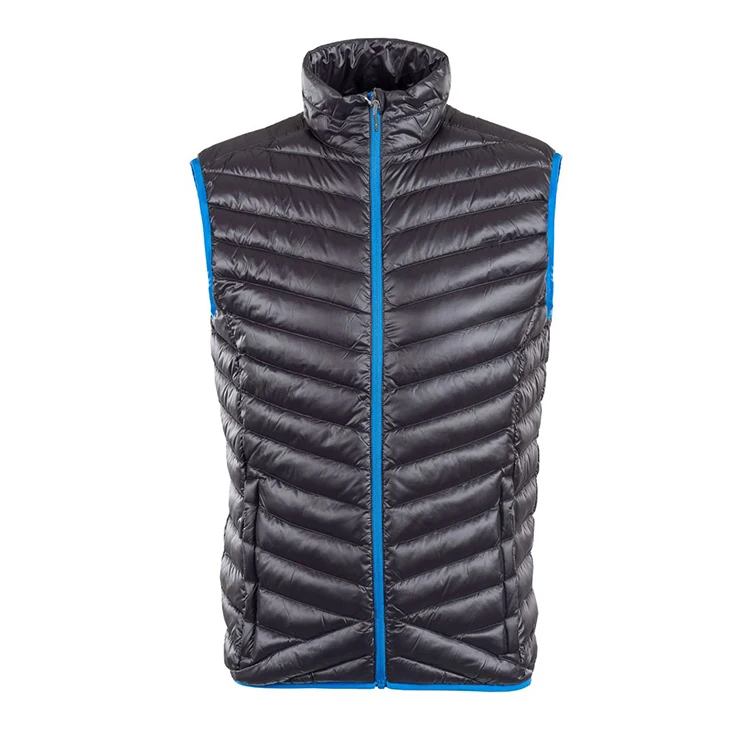 Gilet matelassé personnalisé OEM Gilet léger en duvet pour homme
