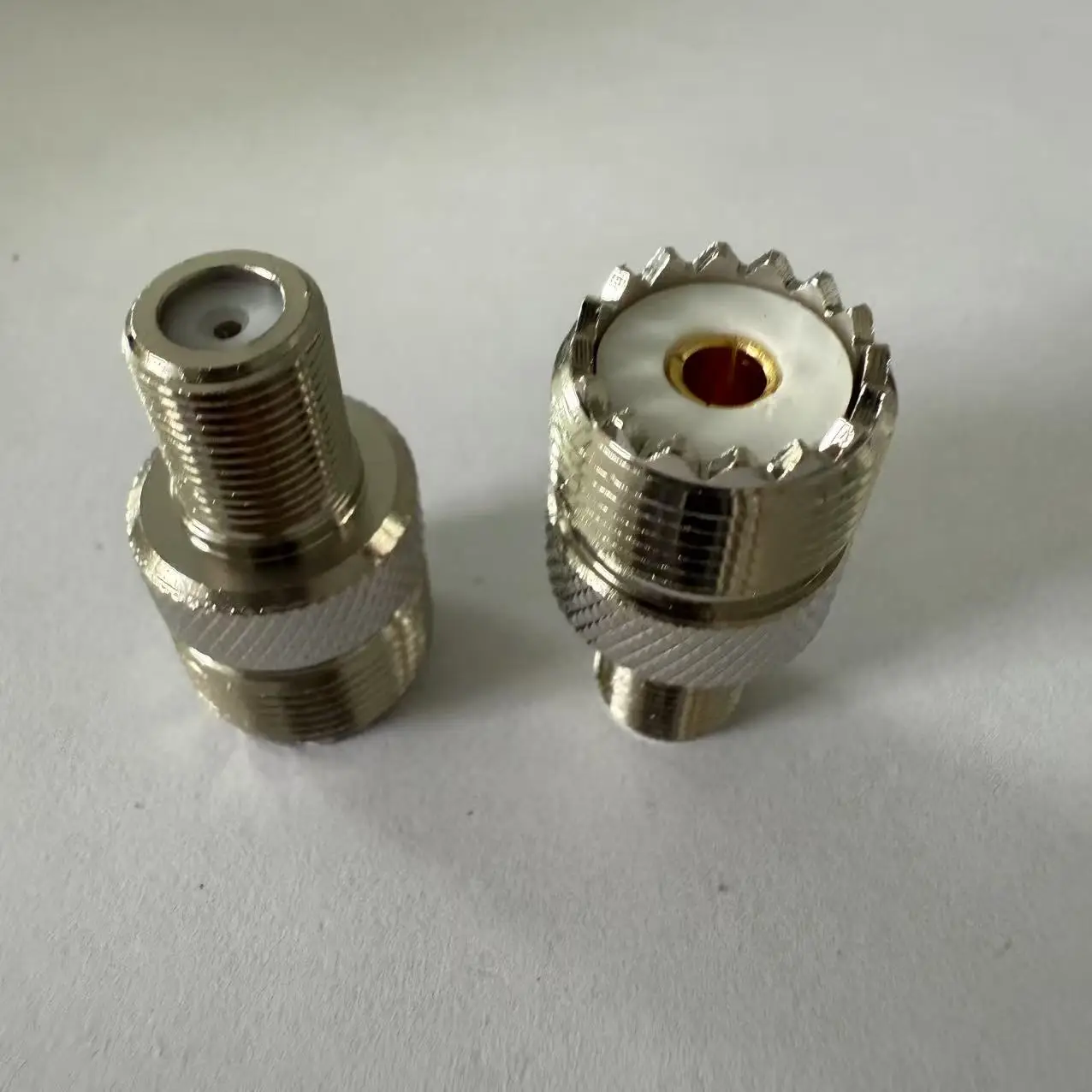 Hot Selling UHF/F-KK Adapter UHF Female to F Female Connector UHF to F Adapter factory