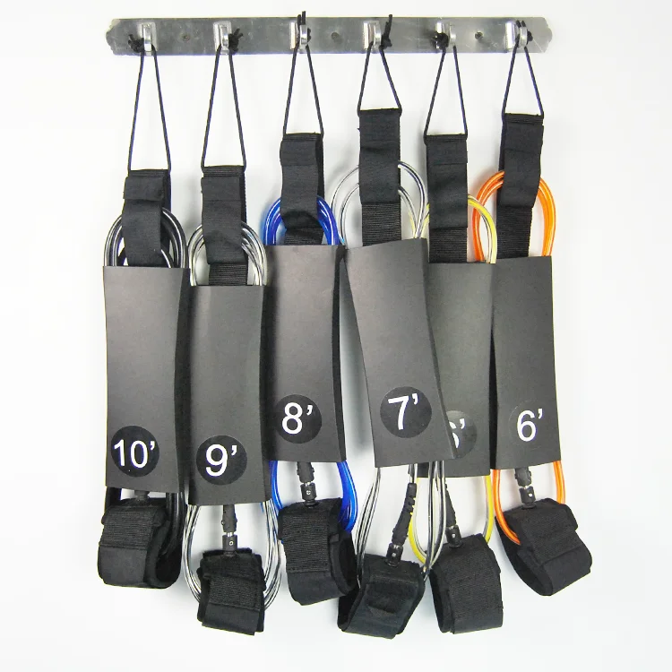 Different Colors Super Strong Cord String Leg Rope Custom Surf Leash