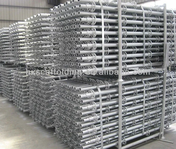 Building Construction Multidirectional Layher Ringlock System Scaffolding for Sale