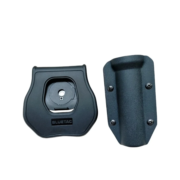 Bluetac Kydex Flashlight Holder With 360 Degree Rotation Paddle