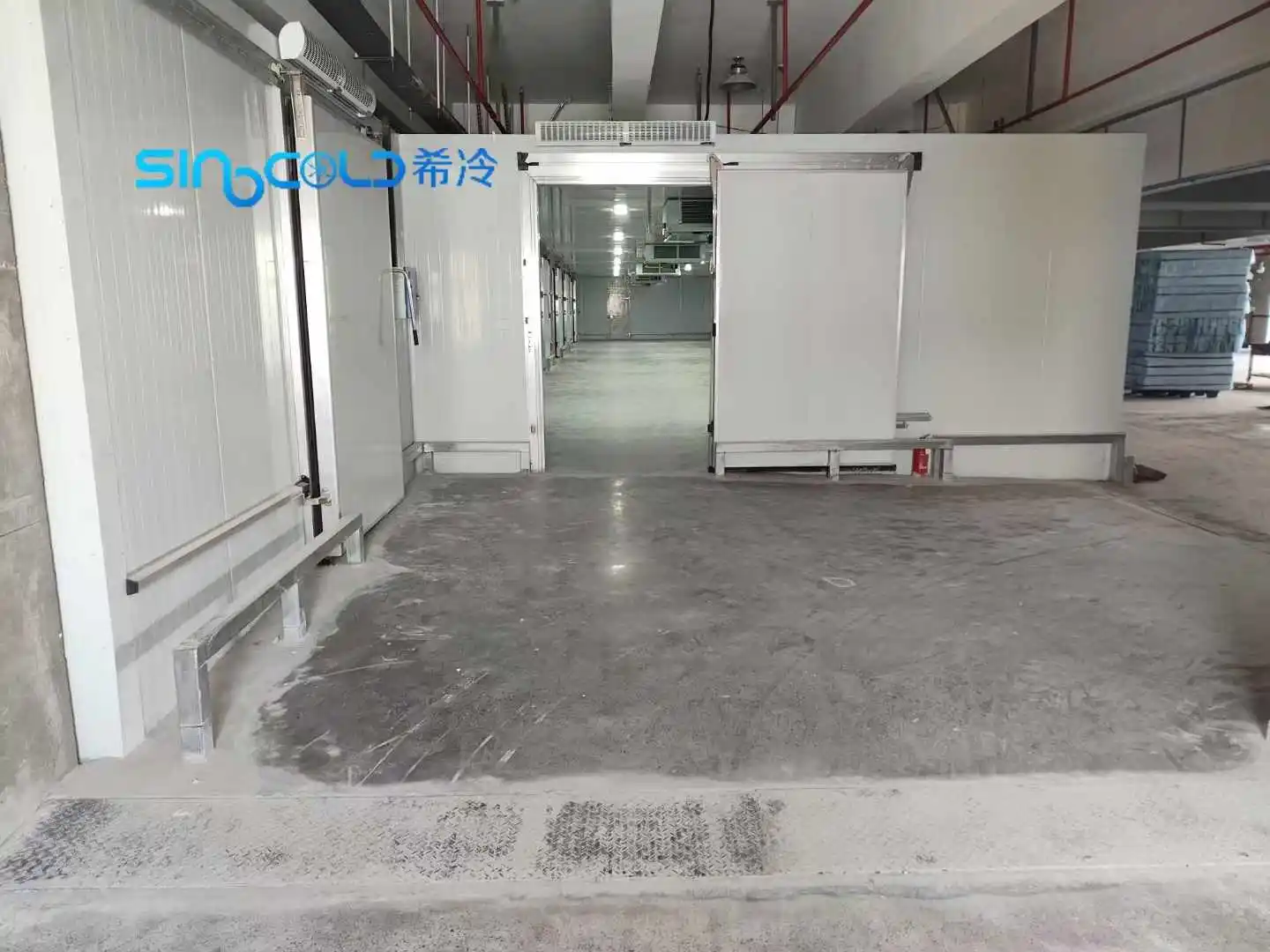 Walk in Industrial Commercial Cold Room Blast Freezer Ice Cream Vertical Upright Deep Freezer Cold Room
