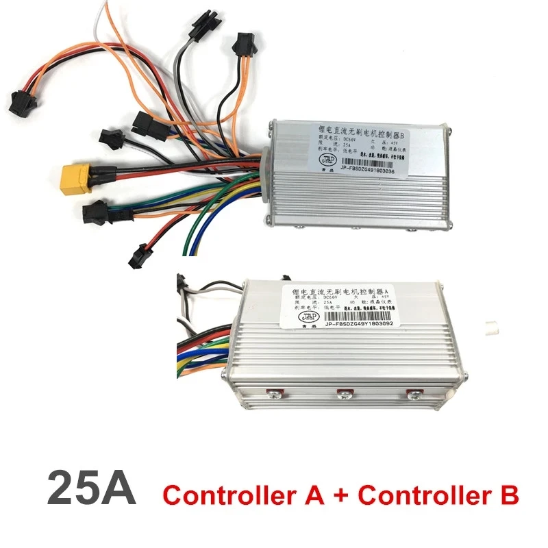 JP 25A 37A 60V Controller for Electric Scooter 3200w 5600w Dual Engine Scooter Controller