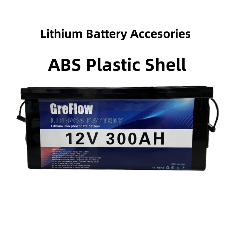 Greflow Abs Plastic Diy Battery Box Case 4pcs Lifepo4 280ah 300ah 320ah Batterie Lithium Ion