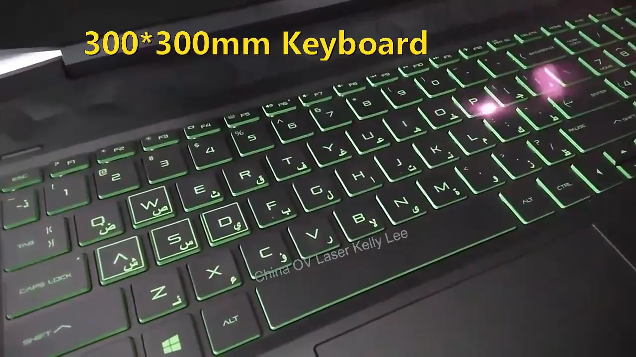 Laptop Keyboard Printing Machine Laser Keyboard Engraving Machine Fiber