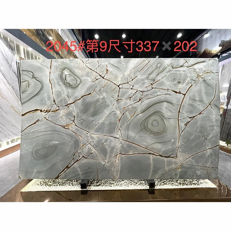 product slabs quartzite stone brazil rome impression blue modern granite polished calcite cut to size products quality assurance and oem-4