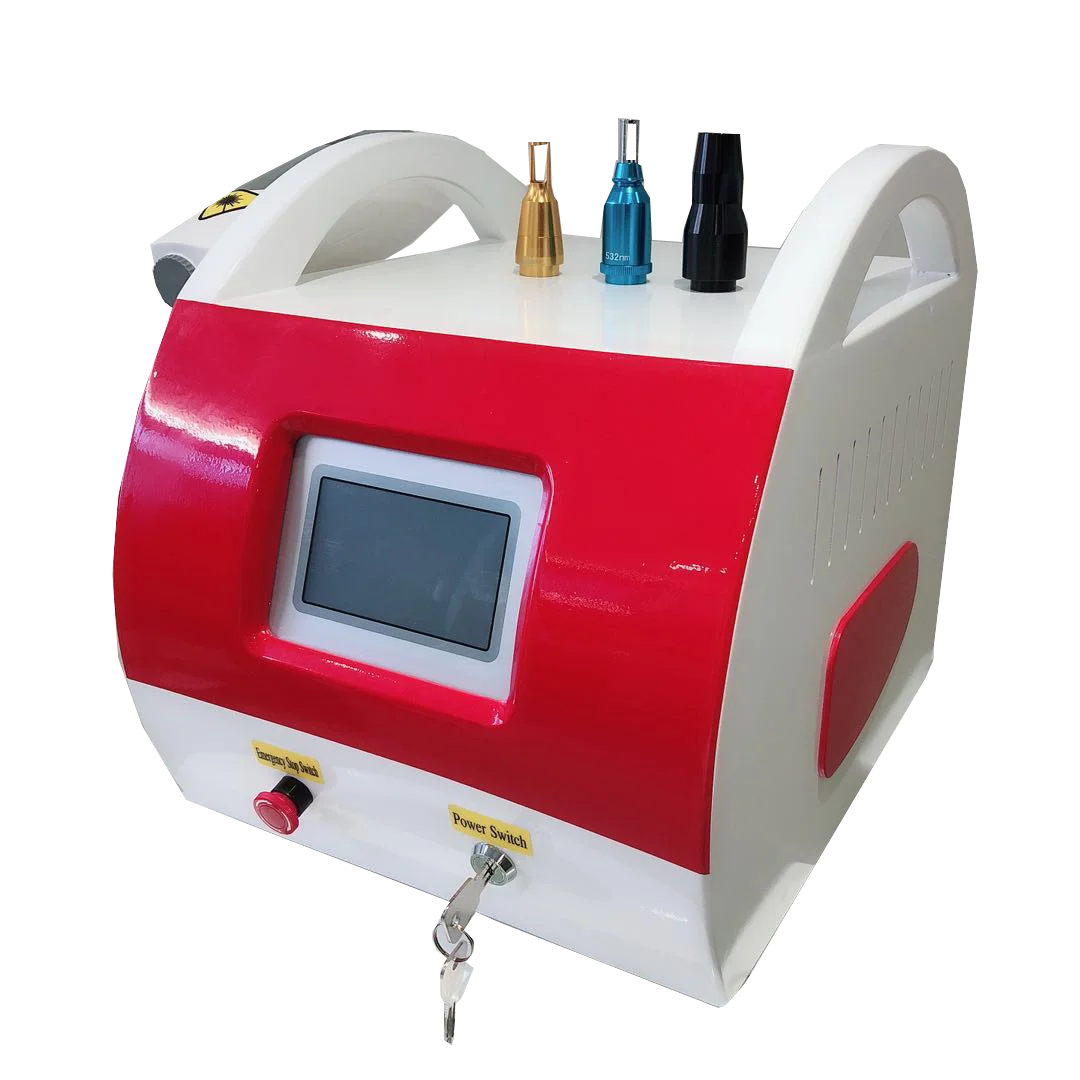 Nd Yag лазер для ногтей, грибковый лазер для онихомикоза, машина для удаления татуировок