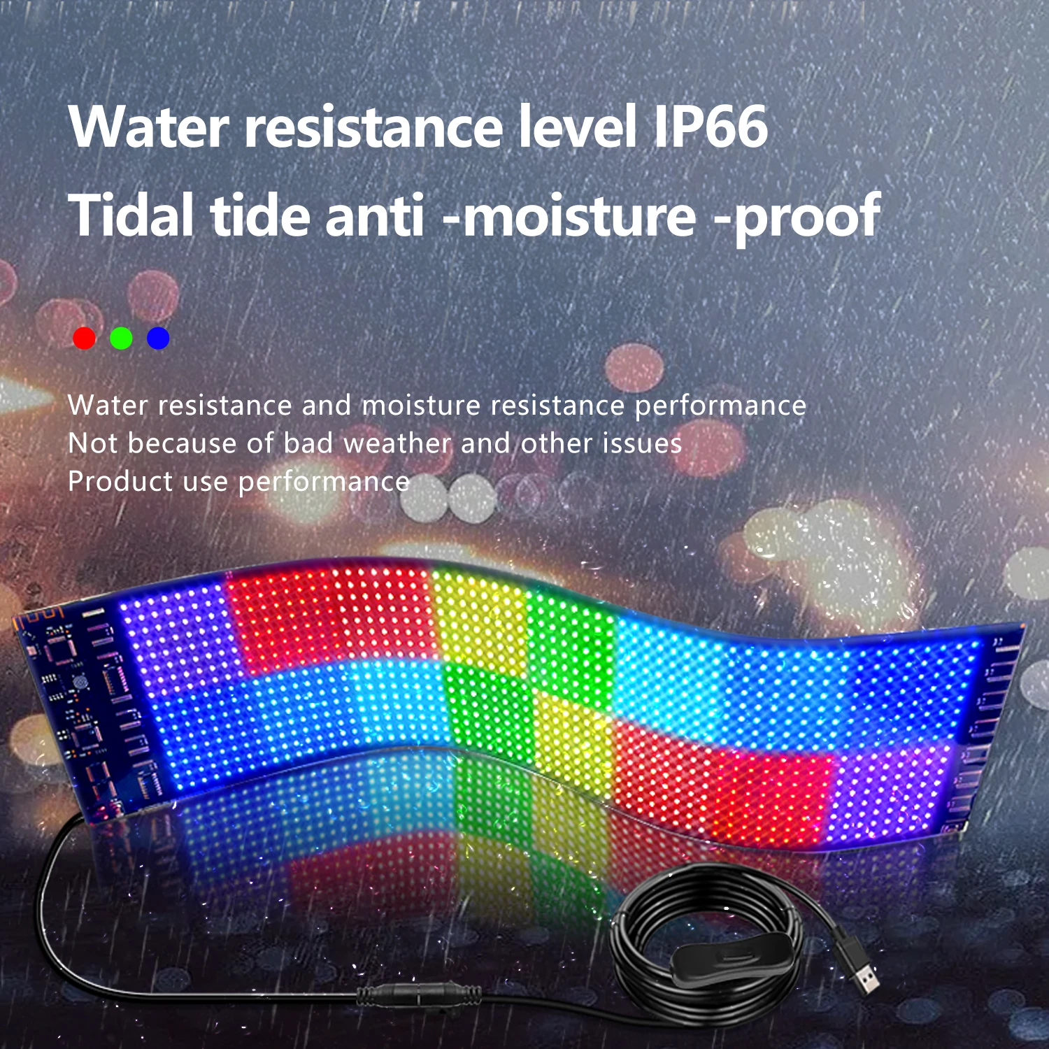 Led Car Window Sign Digital Display Color Rgb Screen Led Sign App