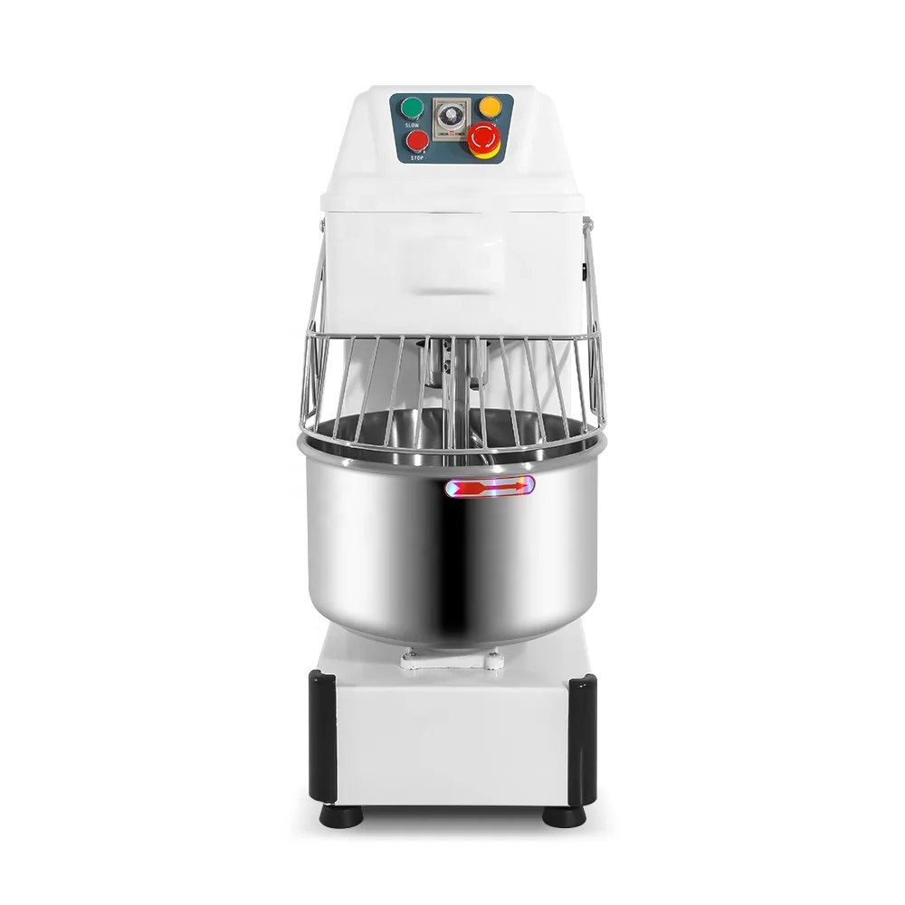 20L スパイラルミキサー - ステンレス製の多機能生地練り機