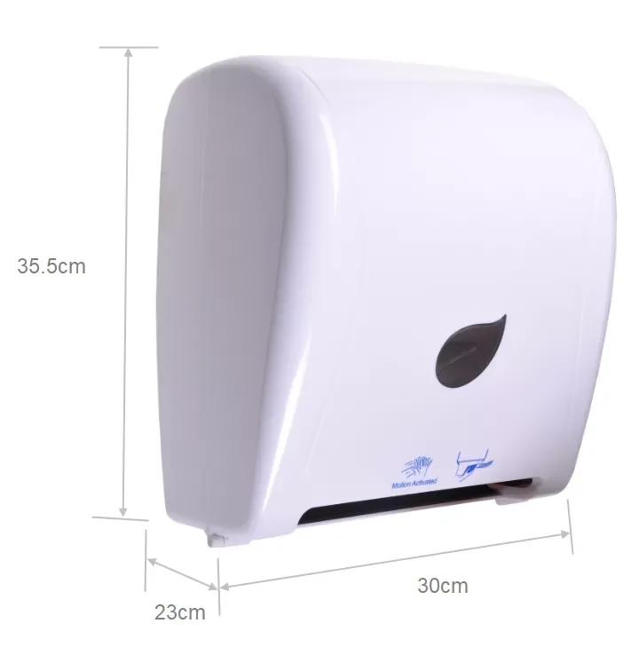 Wall Mounted Bathroom kitchen Accessories automatic sensor touchless  electric ABS plastic auto cut paper towel dispenser