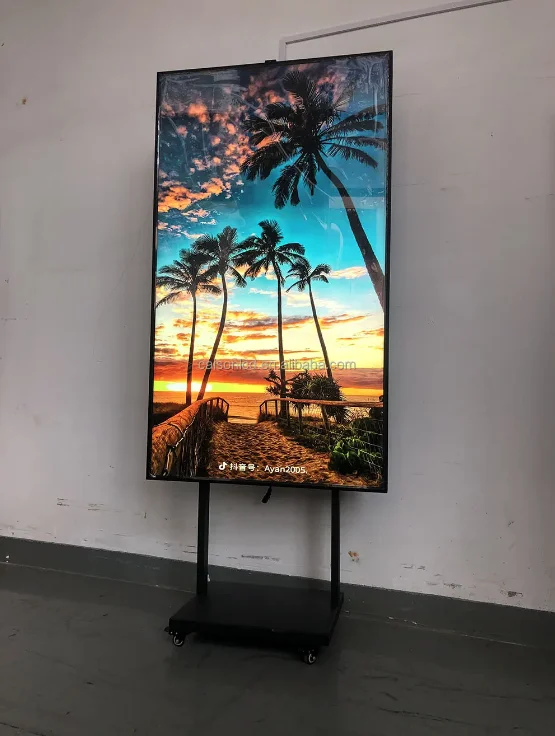 Factory 65 43 32 inch High Brightness  Wall-mounted Advertising Machine HD LCD Hanging Digital Marketing and Advertising Machine supplier