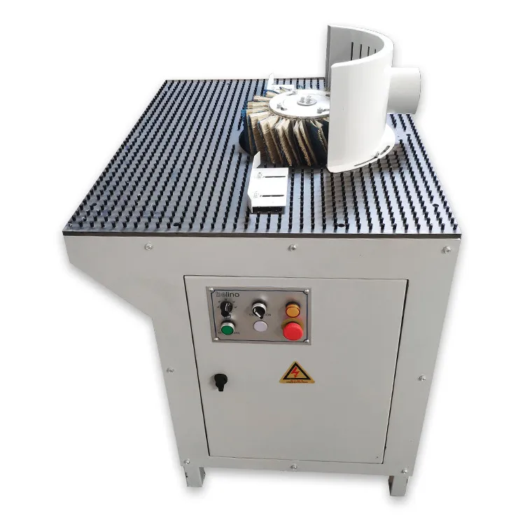 Belino Manual Vertical Wire Brush Sander Oscillation Sanding Machine for Irregular Wood