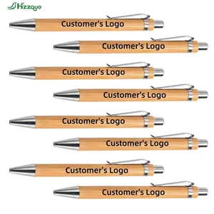 Eco Friendly Wood Bamboo Pen Custom Pen with logo Ball Pen Custom logo