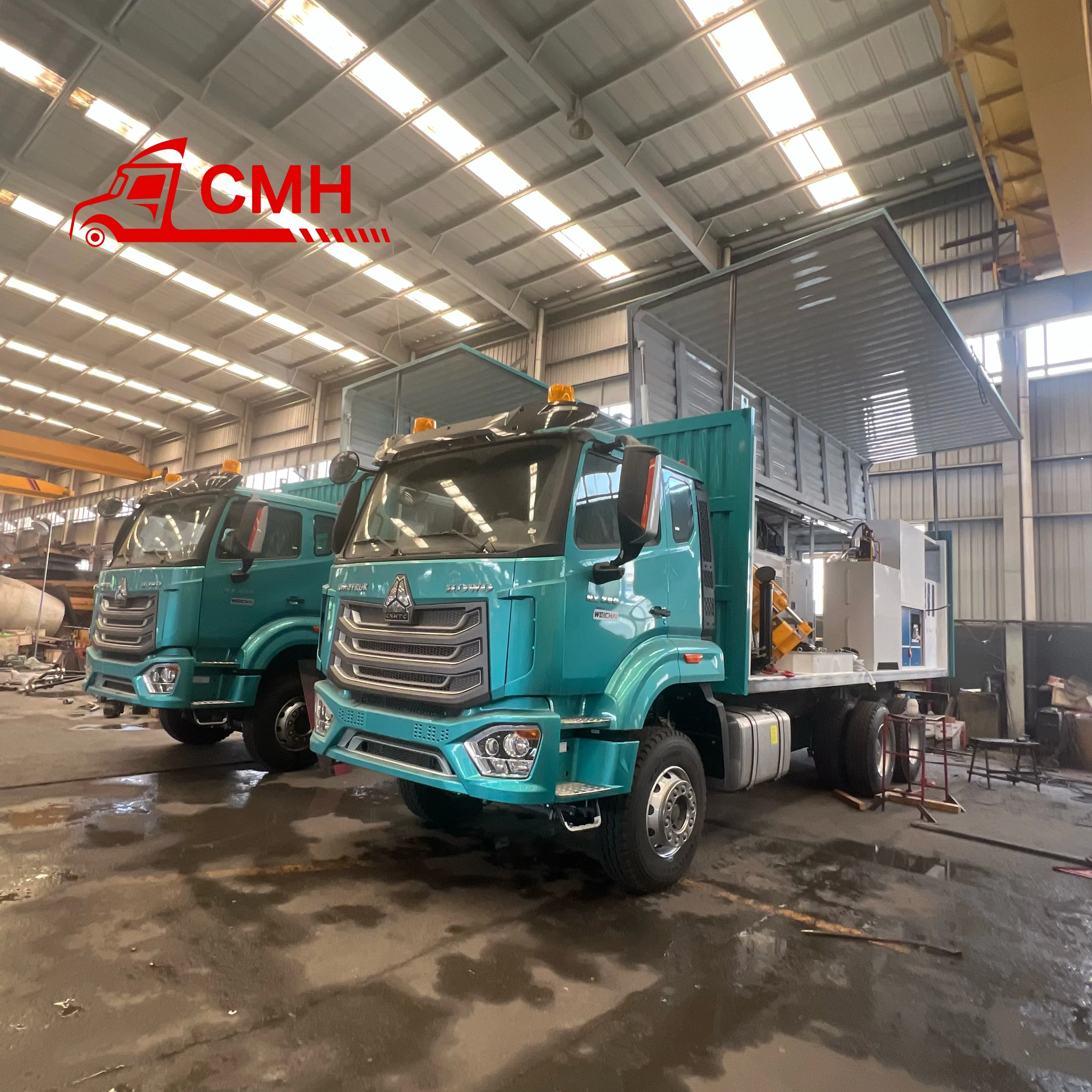 Mobile Maintenance and Service Vehicle 6X4 Sinotruk Mobile Workshop Truck manufacture