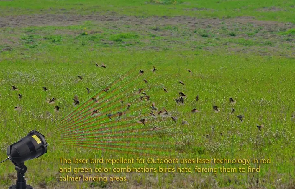 Репеллент для птиц, уличный лазерный контроль птиц
