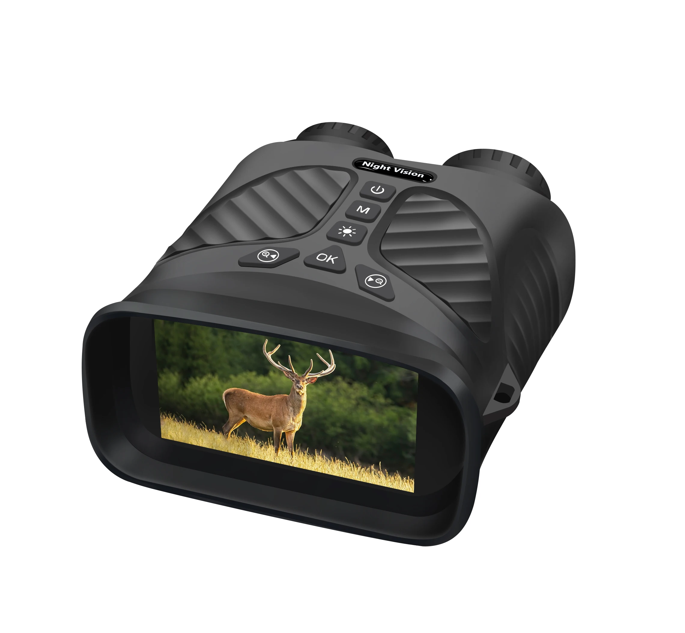 10x Optical Zoom Binoculars with Night Vision IPS Screen