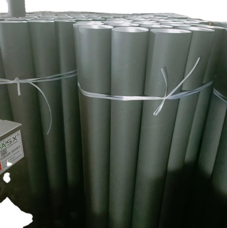 Custom Shipping Boxes Eco Friendly Packaging Cardboard Tubes Core Roll With Plastic End Cap Factory