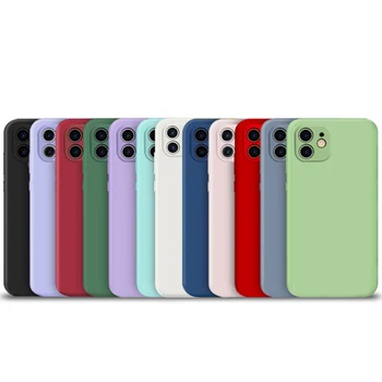 Silicone Mobile Phone Cover for iPhone Silicone Case for iPhone Cover Silicon Phone Case for iPhone case with OEM Logo