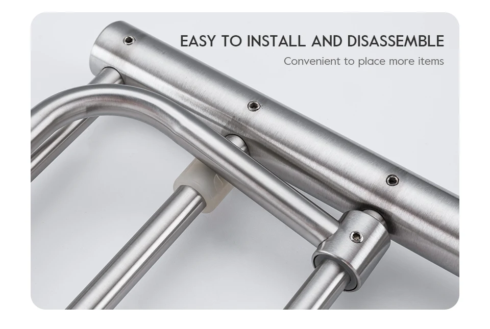 Frap Luxury Hotel Use restroom Hardware Towel Rack Bath Towel Bar Double Towel Bar F30109