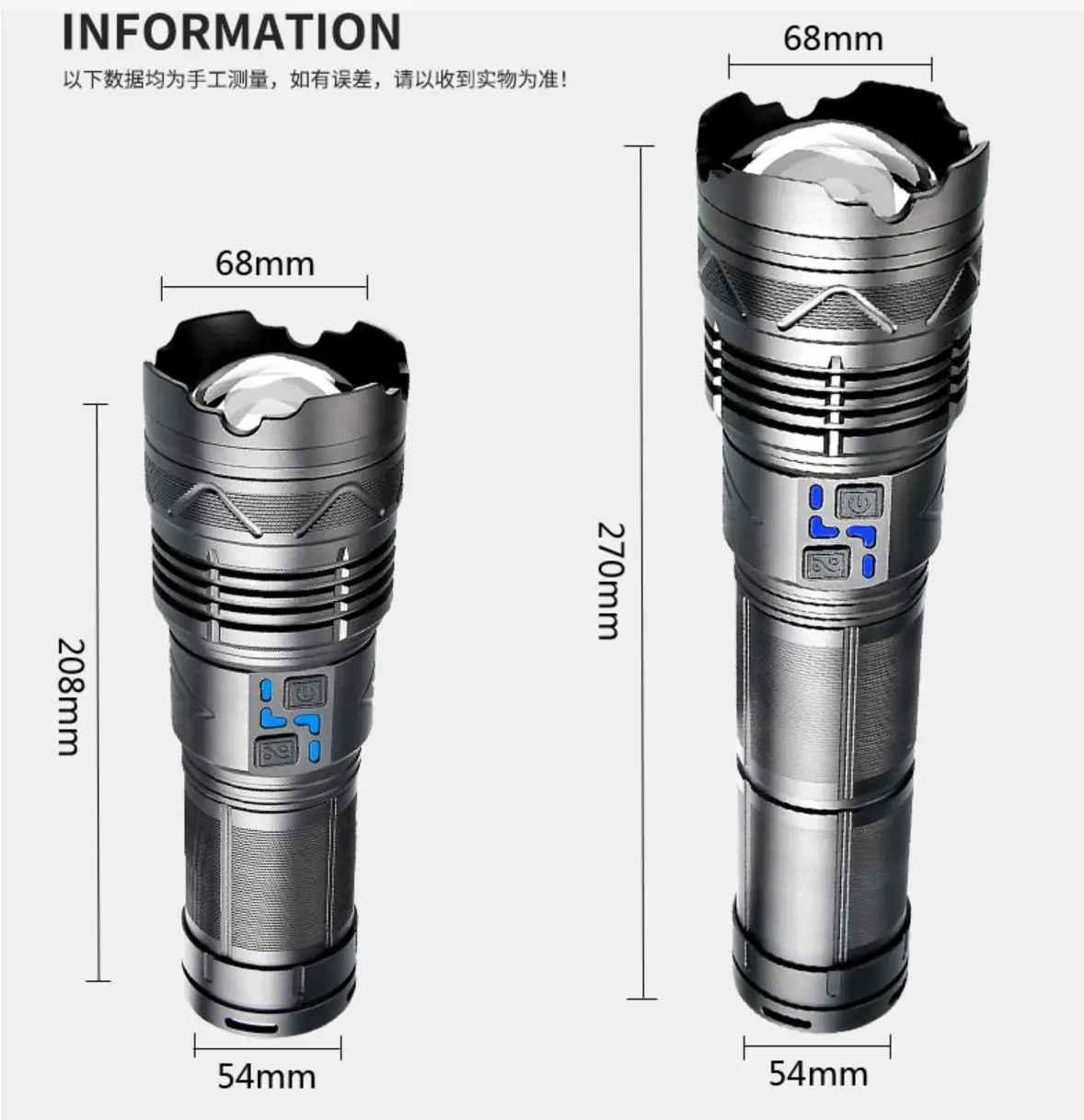 HFBH светодиодный Многофункциональный фонарик самозащитный перезаряжаемый аккумулятор Сверхлегкий зарядный уличный литиевый