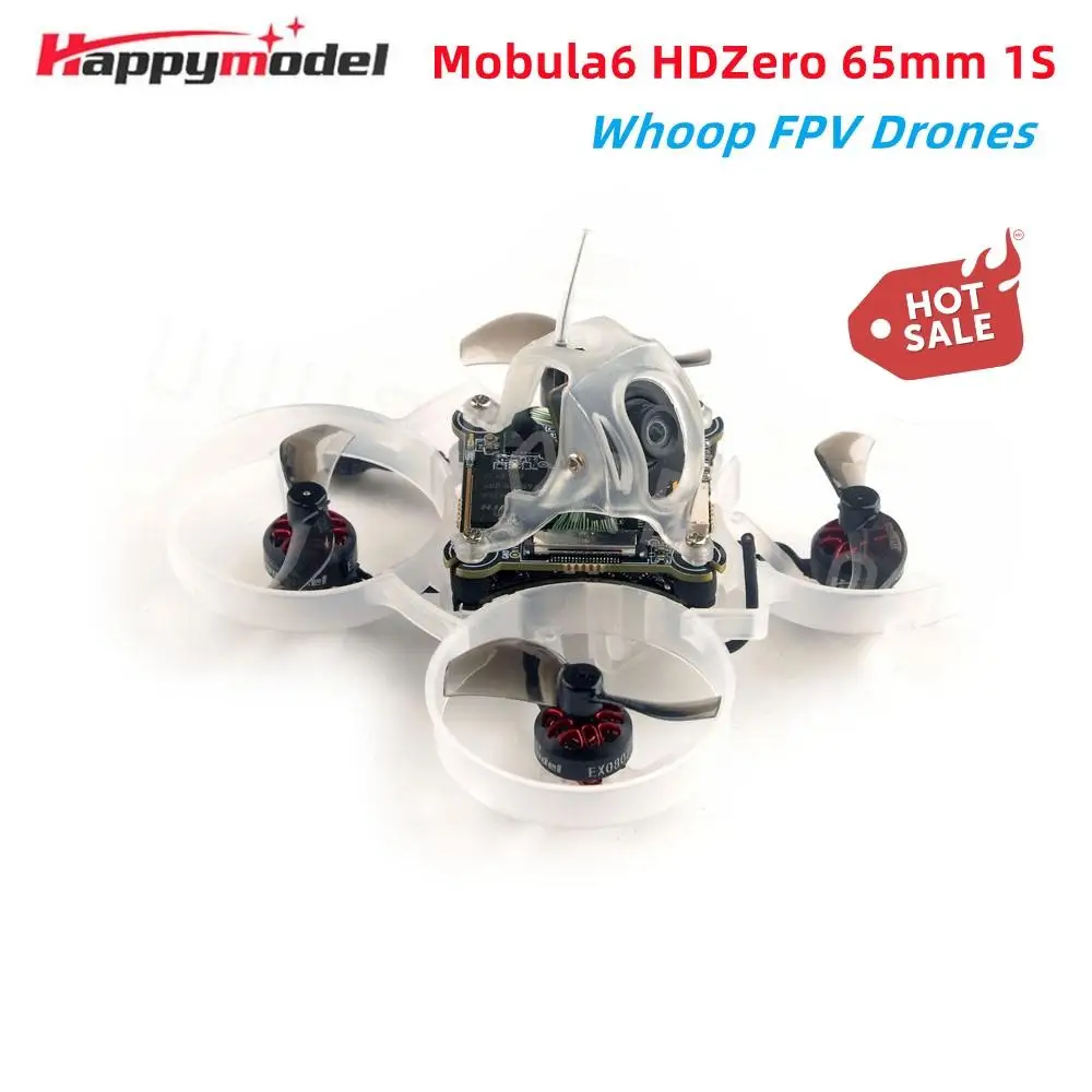 HappyModel Mobula6 HDZero 65mm1S SuperbeeF4Lite内蔵SPI FRSKY  