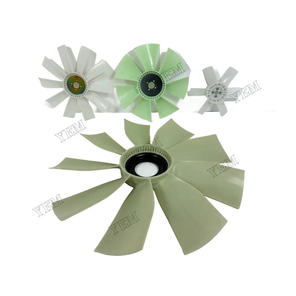 YEM Engine Parts 1104C-44TA Cooling Fan Blade Fit for Perkins Engine Parts 4