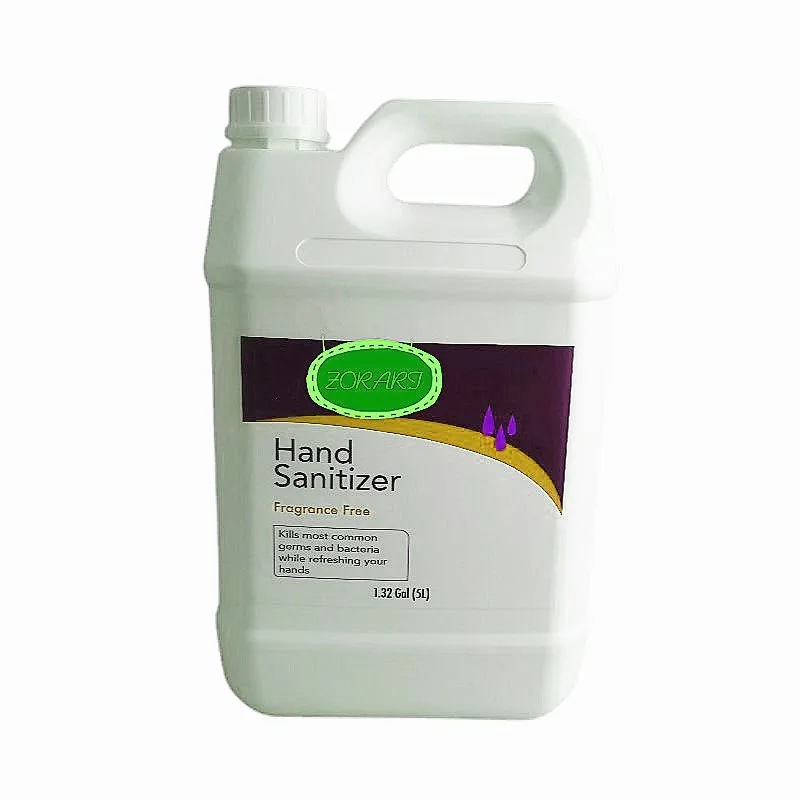 Антибактериальный жидкий антибактериальный гель для рук объемом 5 литров 99.9% микробов с 75%