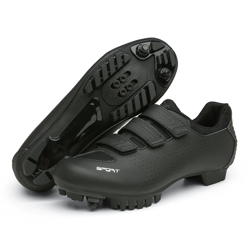 Chaussures De Cyclisme Homme – Route/VTT, SPD Compatible, Respirantes, Tailles EU 38 à 47