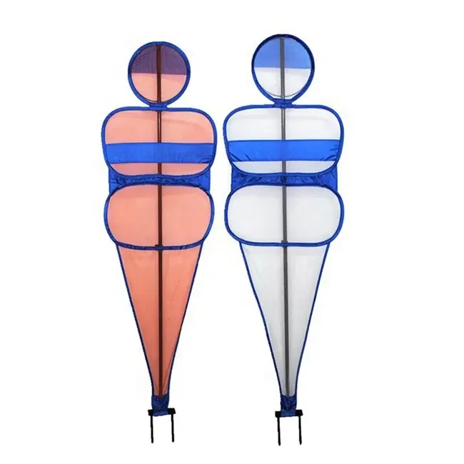 Lot 4 Mannequins D'entraînement Basketball Pliables Pop-up - Avec Sacs De Sable Et Sac De Transport - Pour Foot, Sports Collectifs