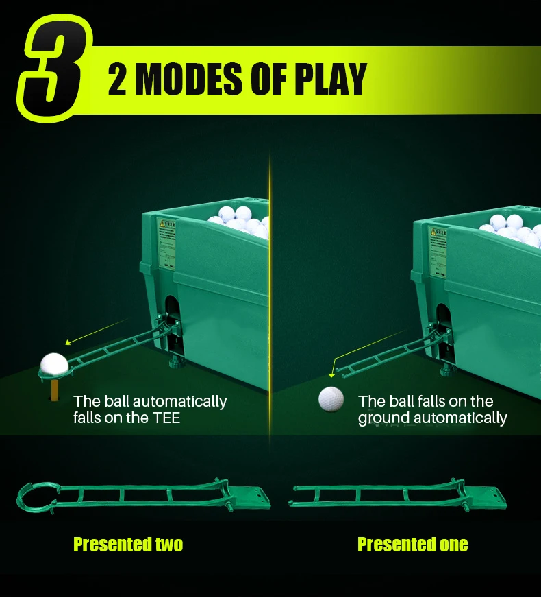 Semiautomatic Golf Ball Dispenser Powerless Golf Ball Dispenser