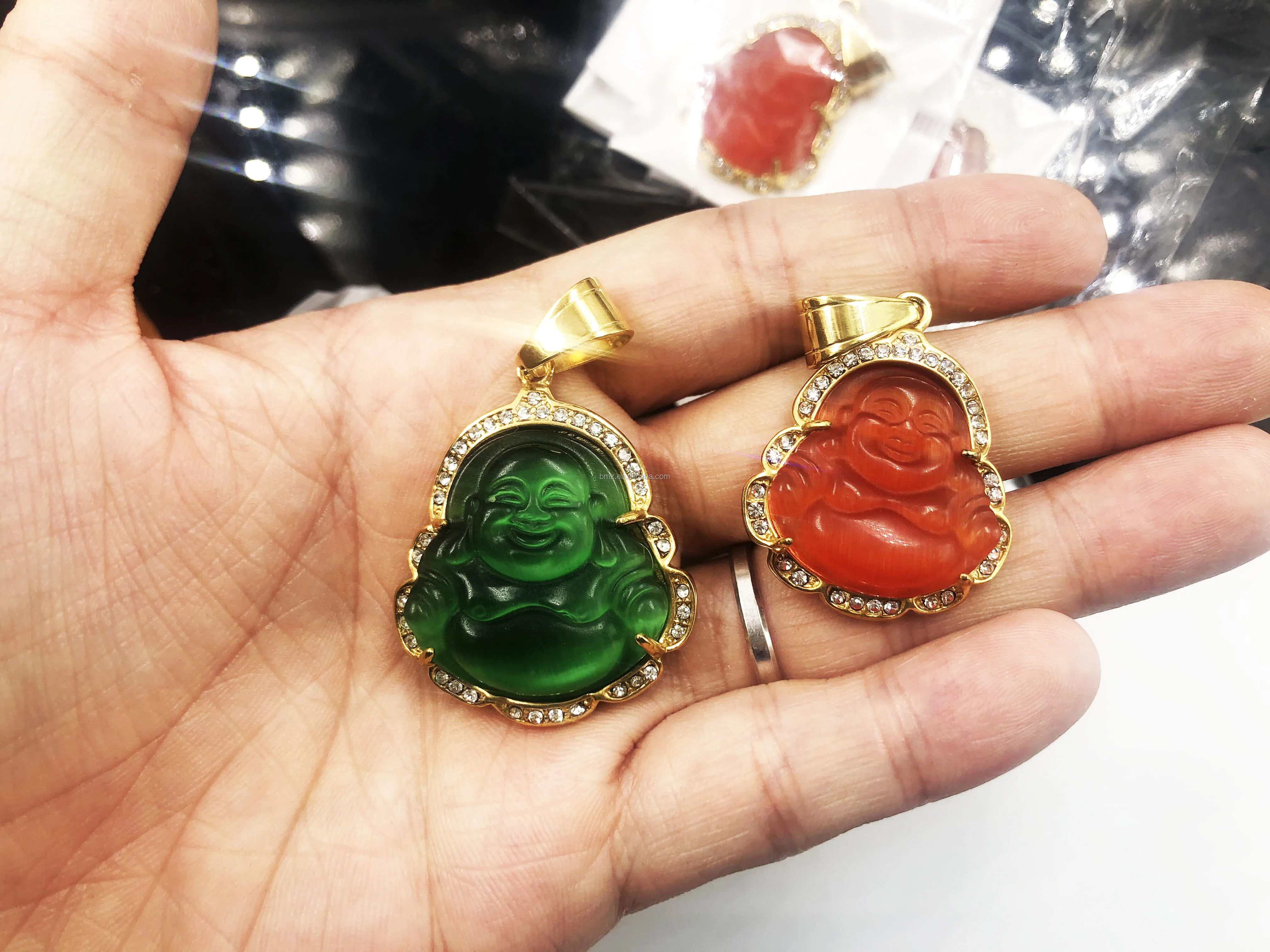 Hot Sell New Arrivals Green Jade Buddha 