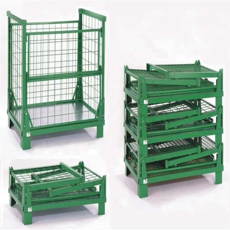 Storage Rack Trolley Roll Container Storage Cage Logistics Carts