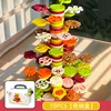 70pcs set storage box packing