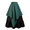 Green midi skirt