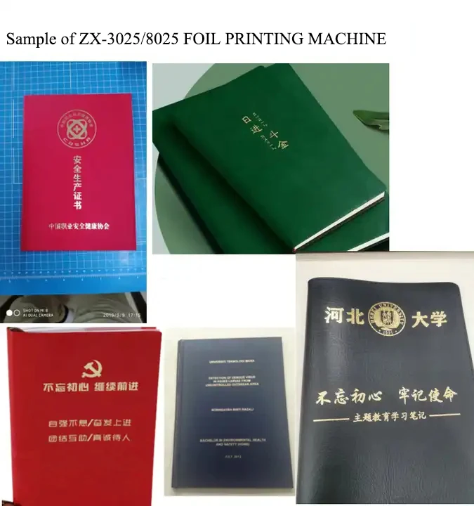 China Factory High Quality Foil Printer/hot Foil Stamping Machine