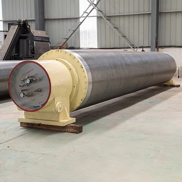 Paper Mill Paper Making Machine Vacuum Suction Felt Press Roll Vacuum Couch Roll