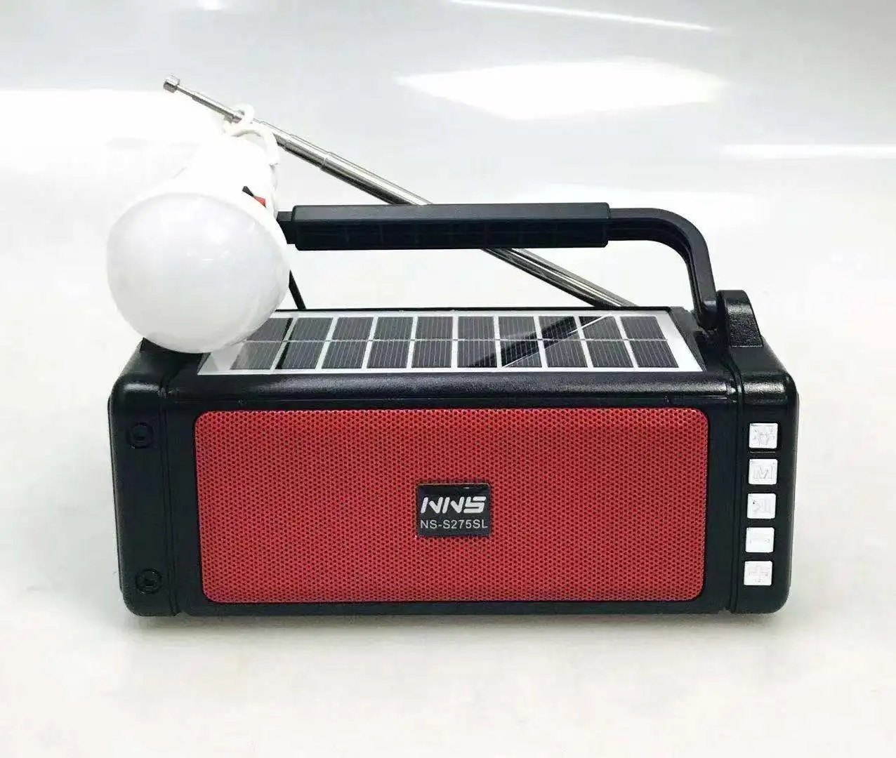 Two Way Retro Portable Radio Smart Speaker Wireless Solar Emergency Radio Solar Light Outdoor Nns Radio