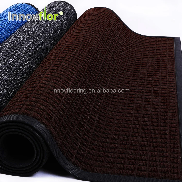Впитывающий полиэстеровый Противоскользящий дешевый напольный коврик с принтом лучшее качество для