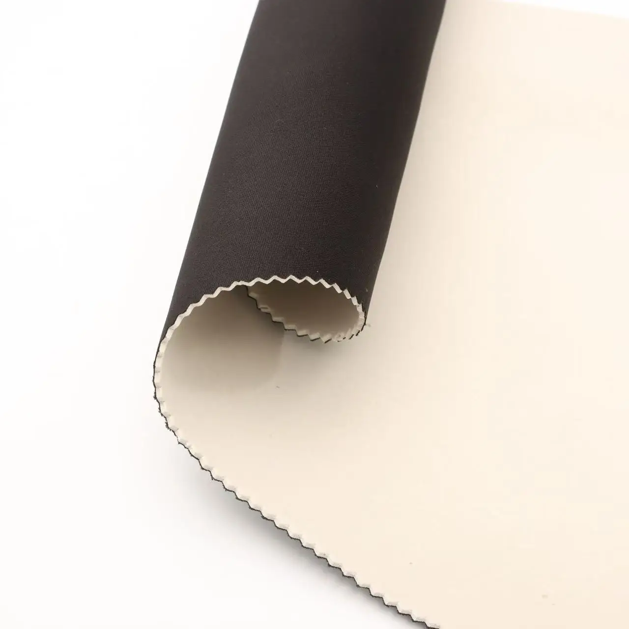 Wodoodporna dzianinowa tkanina EVA z laminatem wykonana na zamówienie fabrycznego zastosowania do tkaniny piankowej na bagaże / ochronnego pasa biodrowego / sportowych ochraniaczy kolan