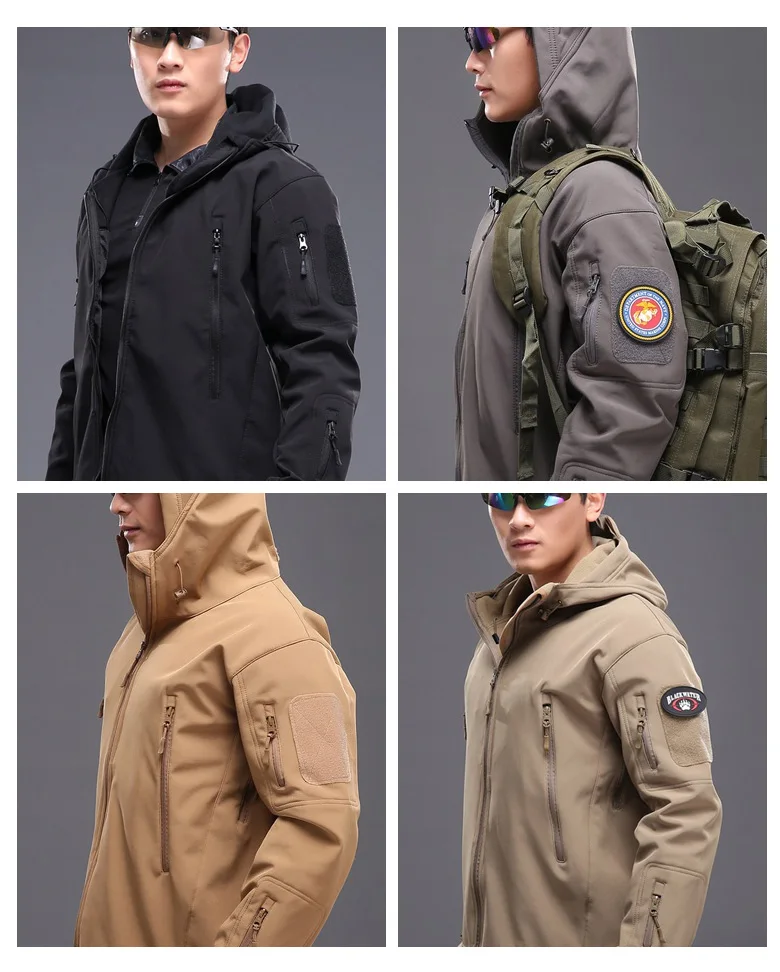 Custom High-quality Jacket Camouflage Clothing Hunting Hoodie Fishing ...