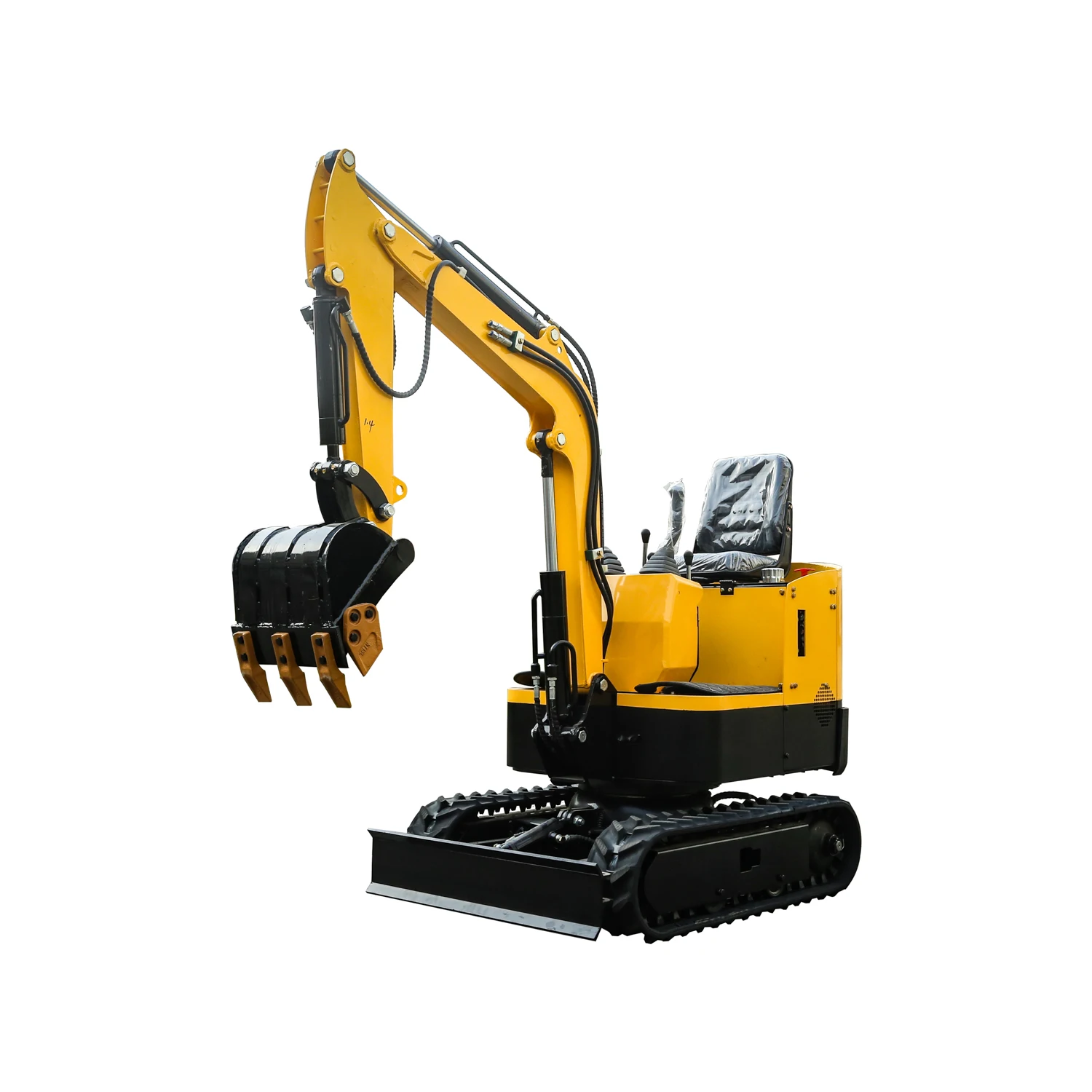 yongcheng small excavator kv08 mini excavator yang