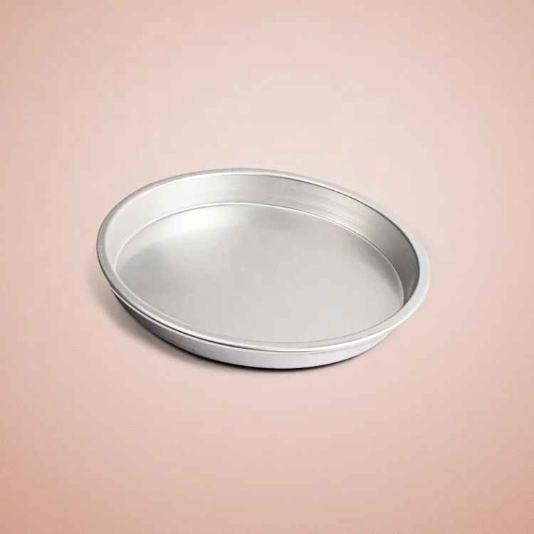 Hot Selling Customizable Size Aluminum Round Pizza Pan for Oven Baking