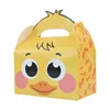 Animal portable box yellow duck