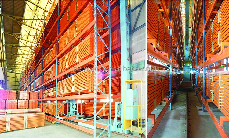 Peterack High Density Storage Pallet Racking Sytems/ Asrs Automatic ...