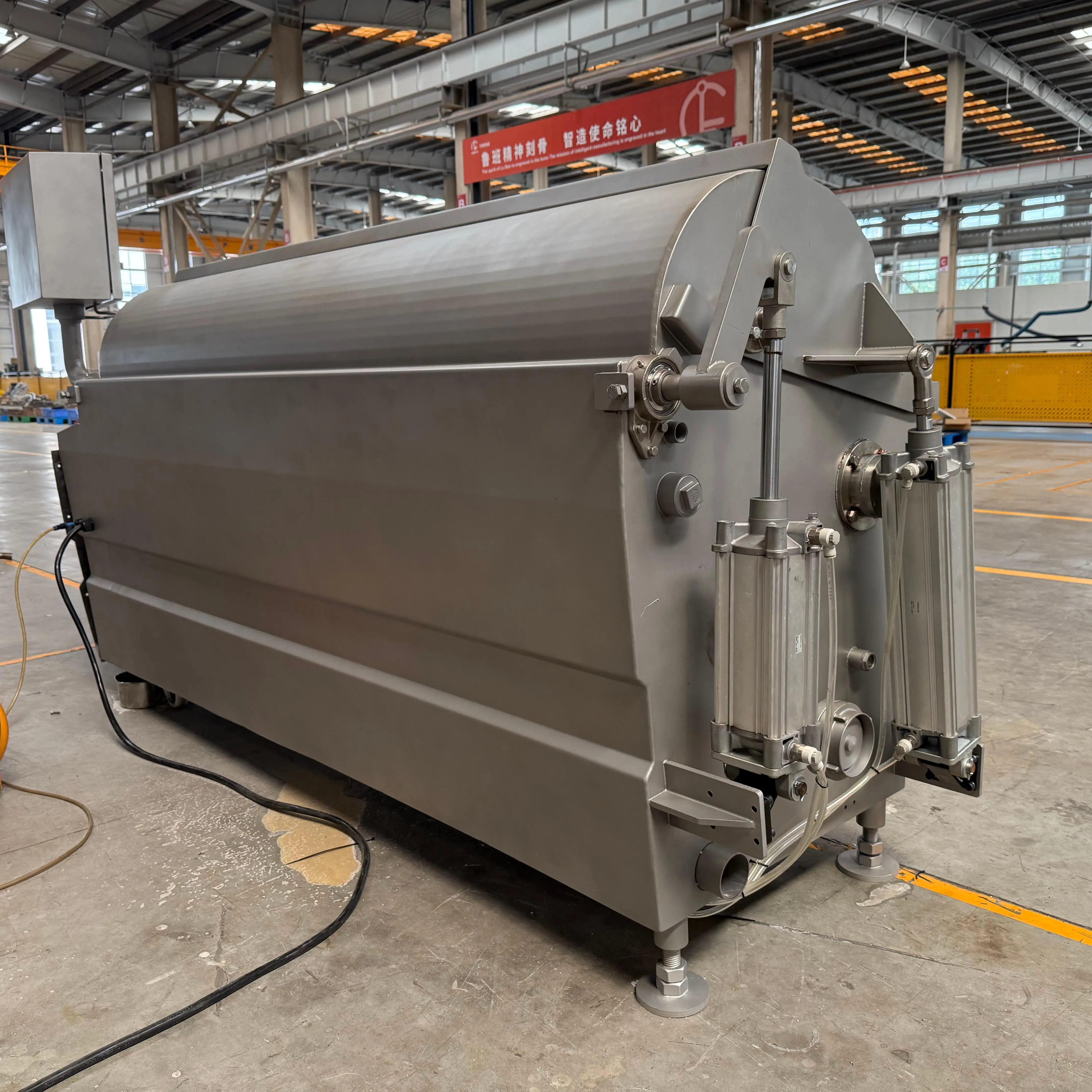 Industrial Automatic Pig Scalding and Dehair Machine Stainless Steel Hog Slaughter Equipment for Complete Pig Processing Line